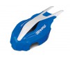 Canopy, front, blue/white, Aton
