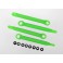DISC.. Push rod (molded composite) (green) (4)/ hollow balls (8)