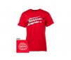 Slash Tee T-shirt Red XL
