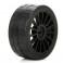 DISC..Tire, Black Wheel Mounted (2): 6IX