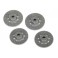 Wheel hubs, hex (disc brake rotors) (4)