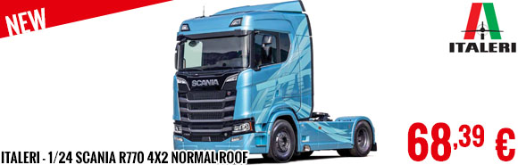 New - Italeri - 1/24 Scania R770 4X2 Normal Roof