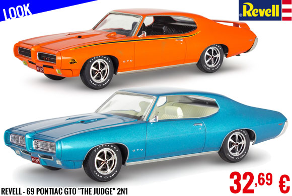Look - Revell - 69 Pontiac GTO 