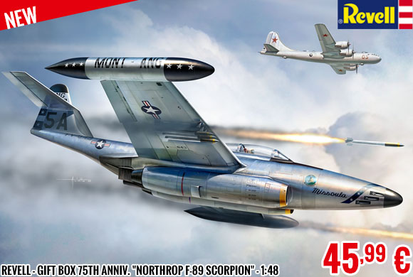 New - Revell - Gift Box 75th Anniv. 