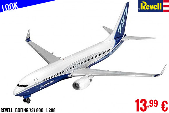 Look - Revell - Boeing 737-800 - 1:288