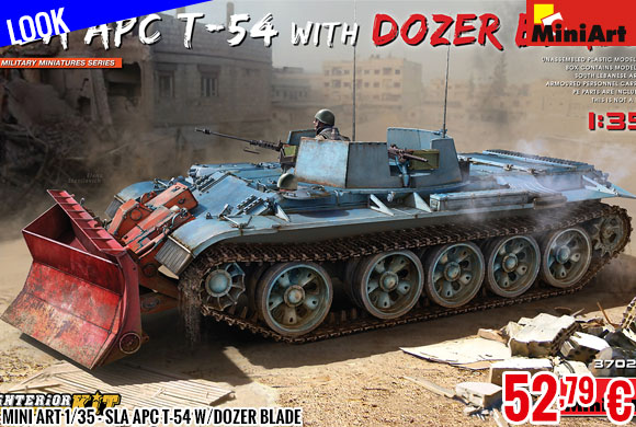 Look - Mini Art 1/35 - SLA APC T-54 w/Dozer Blade