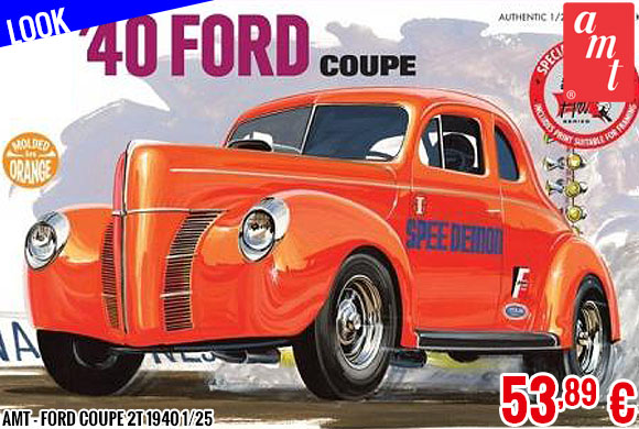 Look - AMT - Ford Coupe 2T 1940 1/25