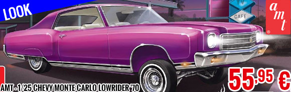 Look - AMT - 1/25 Chevy Monte Carlo Lowrider '70
