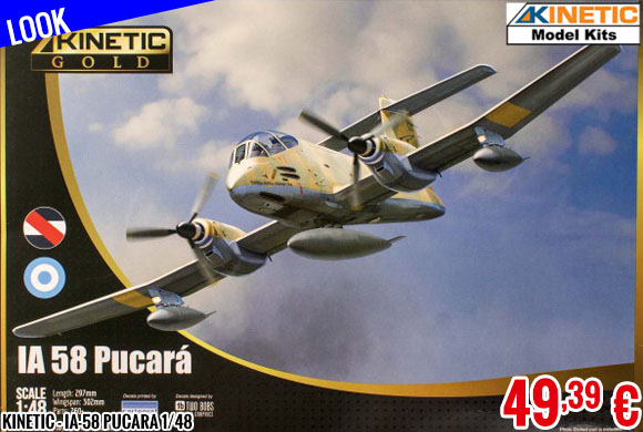 Look - Kinetic - IA-58 Pucara 1/48