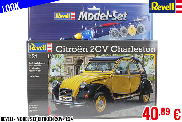 Look - Revell - Model Set Citroën 2CV - 1:24