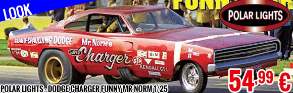 Look - Polar Lights - Dodge Charger Funny Mr Norm 1/25