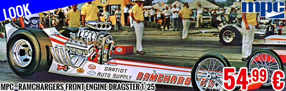 Look - MPC - Ramchargers Front Engine Dragster 1/25