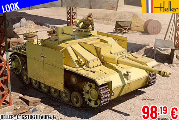 Look - Heller - 1/16 Stug III Aufg. G