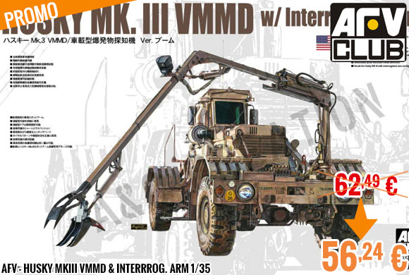 Soldes - AFV - Husky MkIII VMMD & Interrrog. Arm 1/35