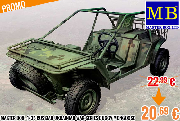 Promo - Master Box - 1/35 Russian-Ukrainian War Series Buggy Mongoose