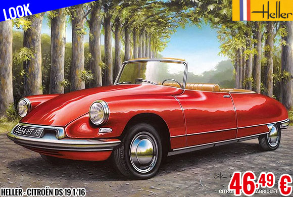 Look - Heller - Citroën DS 19 1/16