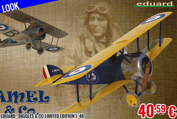 Look - Eduard - Biggles & Co Limited Edition 1/48