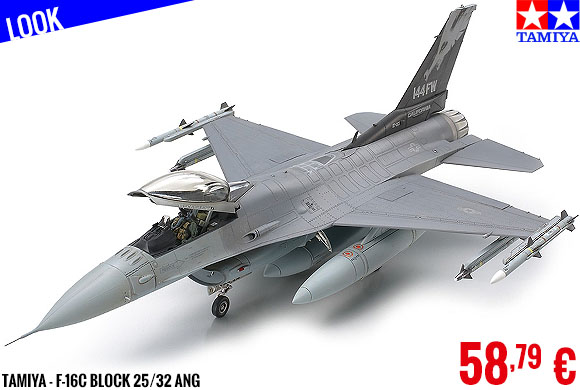 Look - Tamiya - F-16C Block 25/32 ANG