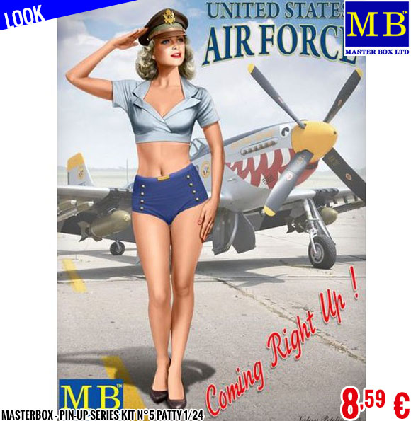 Look - MasterBox - Pin-Up Series kit n°5 Patty 1/24