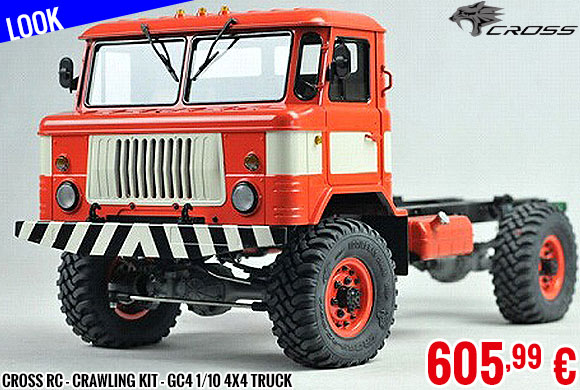 Look - Cross RC - Crawling kit - GC4 1/10 4x4 Truck