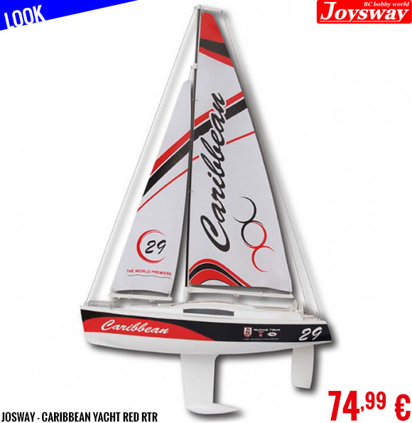 Look - Josway - Caribbean Yacht Red RTR