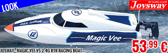Look - Josway - Magic Vee V5 2.4G RTR Racing Boat
