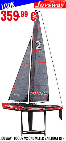 Look - Josway - Focus V2 One Meter Sailboat RTR
