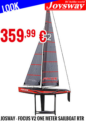 Look - Josway - Focus V2 One meter Sailboat RTR