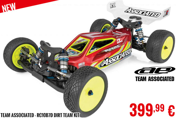 New - Team Associated - RC10B7D Dirt Team Kit