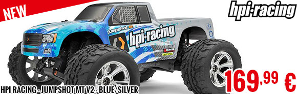 New - HPI Racing - Jumpshot MT V2 - Blue/Silver