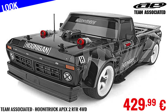 Look - Team Associated - Hoonitruck Apex 2 RTR 4WD