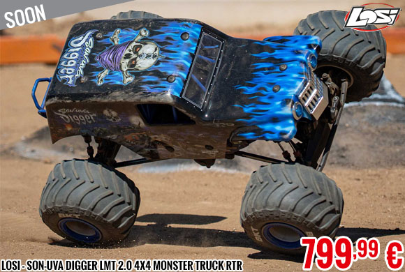 Soon - Losi - Son-uva Digger LMT 2.0 4x4 Monster Truck RTR