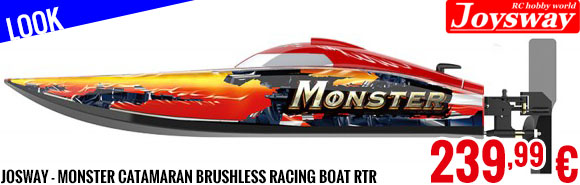 Look - Josway - Monster Catamaran Brushless Racing Boat RTR
