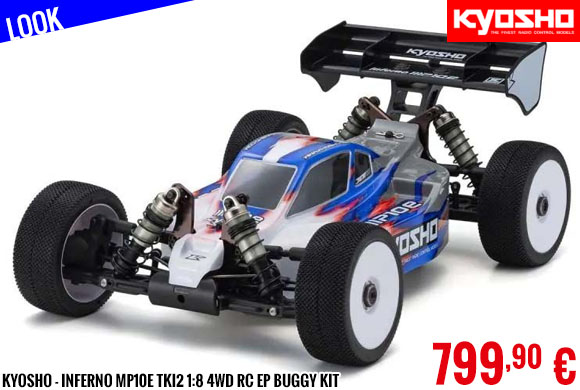 Look - Kyosho - Inferno MP10e TKI2 1:8 4WD RC EP Buggy Kit