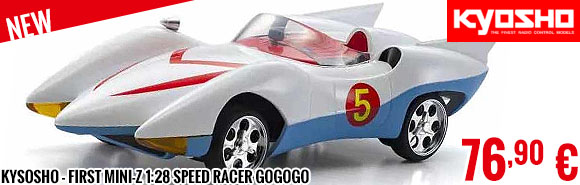 New - Kysosho - First Mini-Z 1:28 Speed Racer GoGoGo
