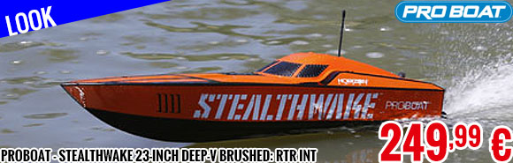 Look - Proboat - Stealthwake 23-inch Deep-V Brushed: RTR INT
