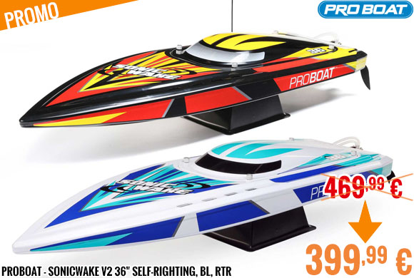 Soldes - ProBoat - Sonicwake V2 36