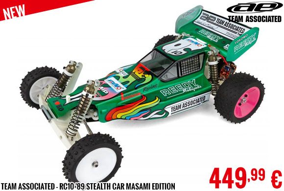 New - Team Associated - RC10 '89 Stealth Car Masami Edition