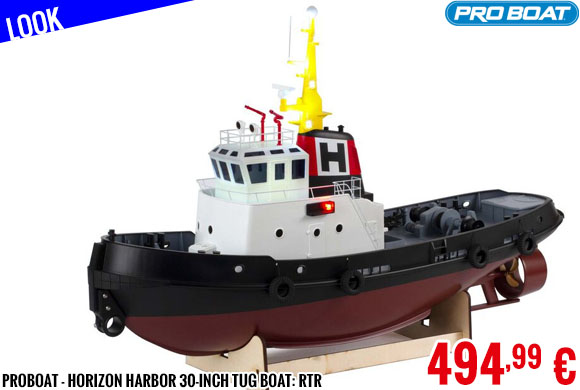 Look - Proboat - Horizon Harbor 30-Inch Tug Boat: RTR