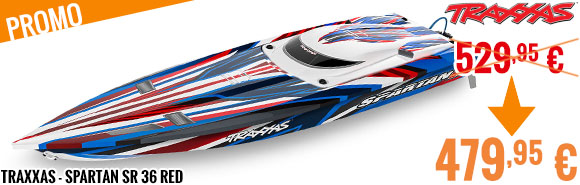 Promo - Traxxas - Spartan SR 36 RED