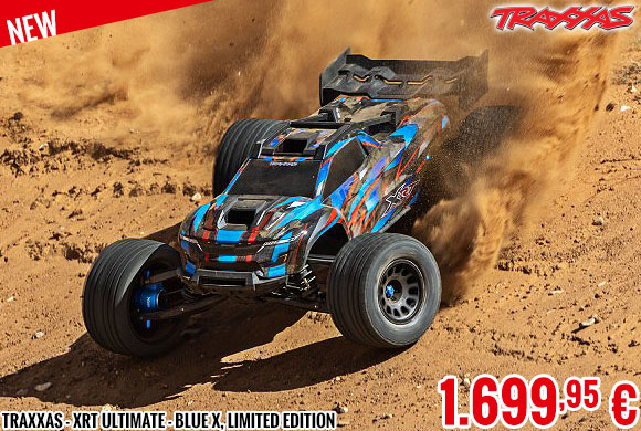 New - Traxxas - XRT Ultimate - Blue X, Limited Edition