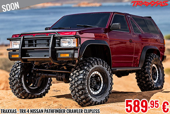 Soon - Traxxas - TRX-4 Nissan Pathfinder Crawler Clipless