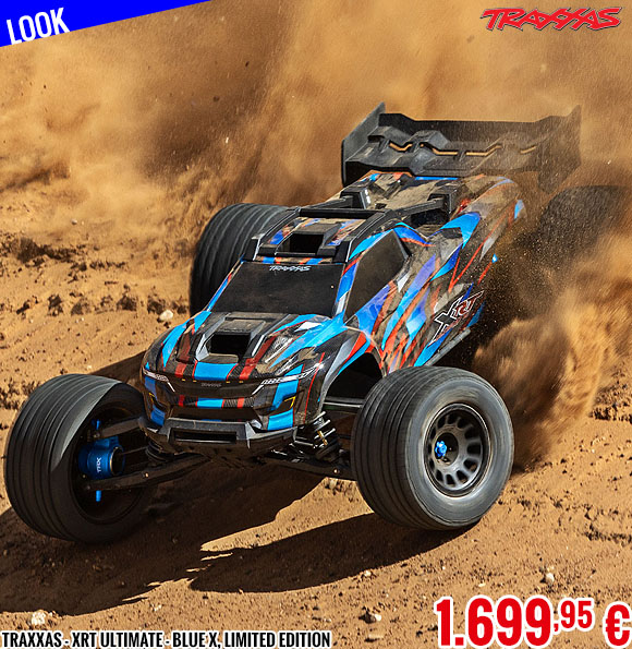 Look - Traxxas - XRT Ultimate - Blue X, Limited Edition