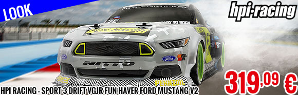 Look - HPI Racing - Sport 3 Drift VGJR Fun Haver Ford Mustang V2