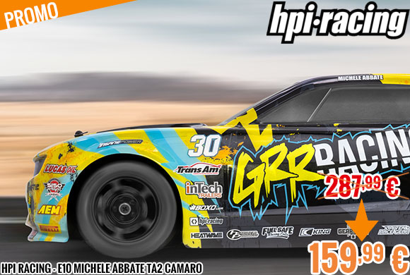 Promo - HPI Racing - E10 Michele Abbate TA2 Camaro