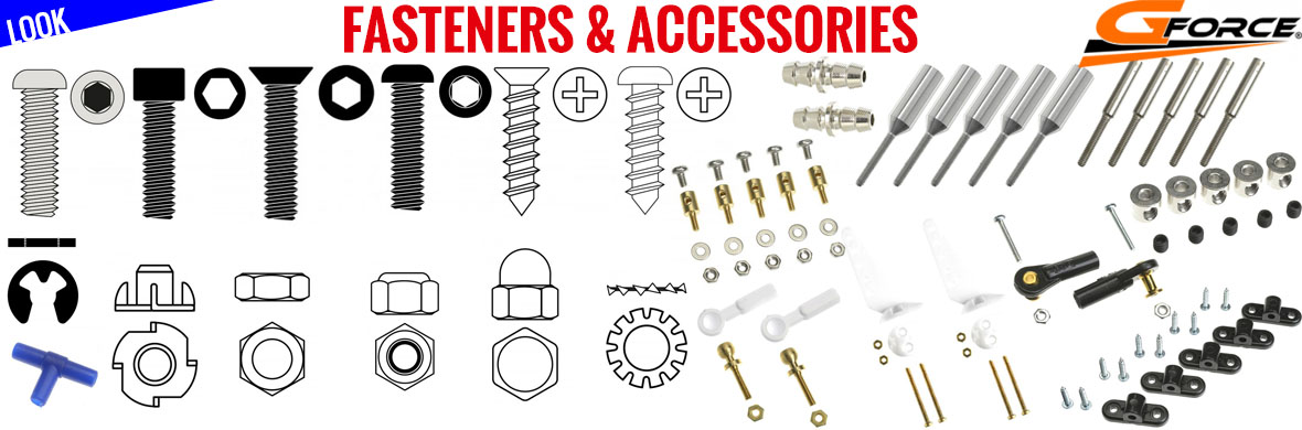 Discover the GForce range of screws and accessories at MCM!