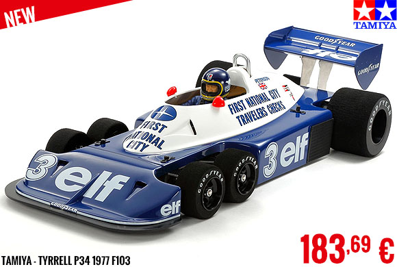 New - Tamiya - Tyrrell P34 1977 F103