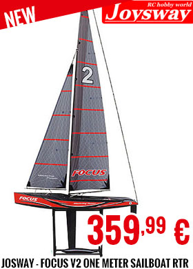 New - Josway - Focus V2 One Meter Sailboat RTR