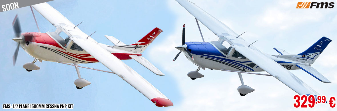 Soon - 1/7 Plane 1500mm Cessna PNP kit