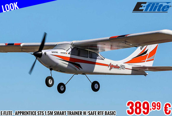 Look - E-Flite - Apprentice STS 1.5m Smart Trainer w/SAFE RTF Basic